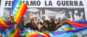 Guerra e pace: il tramonto del popolo arcobaleno che lascia il posto al popolo di Francesco