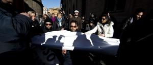 Corteo pro stamina sotto Palazzo Chigi. Tensione con gli agenti: due fermi