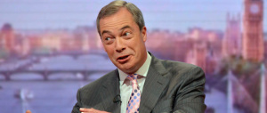 Un ciclone si abbatte sulla politica britannica: quello dell’euroscettico Nigel Farage (il suo partito è dato al 15%)