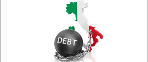 Vola il debito pubblico dell’Italia: in termini assoluti solo la Germania batte il Belpaese