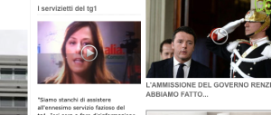 Grillo sul piede di guerra contro il Tg1: «Ci censurano». Reazione bipartisan: «Vuole il pensiero unico»