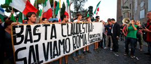 «Basta clandestini»: FdI in piazza a Roma contro Mare Nostrum. E il 18 appuntamento a Reggio Calabria