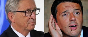 Renzi e Juncker hanno messo in scena la lite che serviva ad entrambi