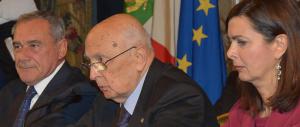 Napolitano nella bufera: «Fa il gioco del Pd, come gli insegnò Togliatti»