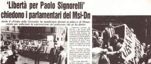 Paolo Signorelli, professore e attivista, in carcere innocente per anni