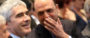 Alfano toglie “centrodestra” dal simbolo. Si prepara all’abbraccio con la sinistra