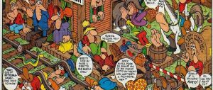 «Eia, eia, baccalà!»: così Jacovitti dissacrava tutto nelle sue tavole