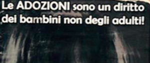 Adozioni, un manifesto per i diritti dei bambini scatena le ire di gay e Lgbt