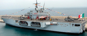 Le prime navi militari sono partite per la Libia: “Siamo pronti a intervenire”