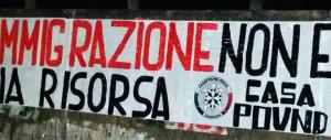 Immigrati, blitz pacifico di CasaPound contro la visita di Boldrini a Cagliari