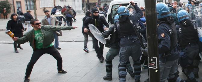 Brescia, centri sociali e immigrati scatenano linferno contro la ... Polizia di stato brescia