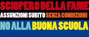 Scuola, precari di Roma in sciopero della fame: «Basta slogan di Renzi»