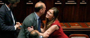 Con 334 si l’Italicum è legge. Alla sinistra Pd è mancato il coraggio