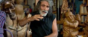 Mauro Corona alla pupilla di Santoro: «Fuori dalle palle…» (VIDEO)