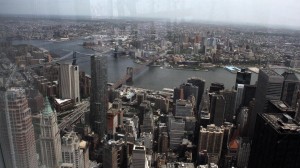 NY come mai vista, spettacolo dal top della Freedom Tower