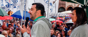 Salvini contro la Boldrini: «Se criticate i campi nomadi, vi fa bombardare»