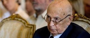 Napolitano si lancia nella rissa tra partigiani e Pd: duro attacco all’Anpi