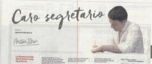 Renzi s’è fatto la posta del cuore sull’Unità: «Compagni, torneremo al 40%»