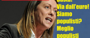 Meloni: «Greci eroici». Gasparri: «Se avessero ascoltato Berlusconi…»