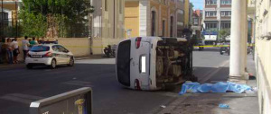 L’autista del furgone-killer si giustifica: perso il controllo per un colpo di tosse