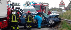 Incidente mortale ad Acerra, il padre si era messo alla guida dopo una canna