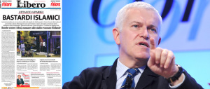 Per farsi notare denuncia Belpietro per “istigazione all’odio religioso”