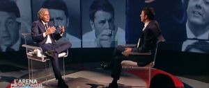 Renzi torna all’Arena: Giletti gli prepara il salotto. Un altro spot come a maggio?