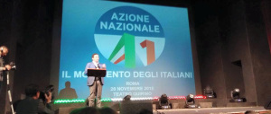 Azione nazionale: «A Roma e Milano appoggiamo il centrodestra»