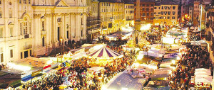 A piazza Navona torna la Befana. Ma solo per un giorno grazie ai volontari