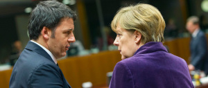 Il bullo Renzi a Berlino. La stampa tedesca lo accusa di “teppismo”