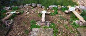 Gerusalemme, ignoti devastano il cimitero cattolico di Beit Jamal