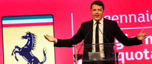 Renzi impoverisce il Paese, poi dice: «Basta stare col cappello in mano»