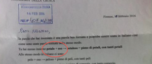 Un bimbo inventa la parola “petaloso”. La Crusca l’approva, il web impazzisce