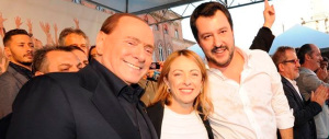 Sondaggio, ora il centrodestra fa paura: è al 35,1%. Pd e M5S sempre più giù