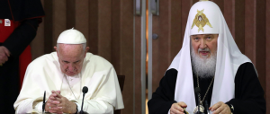 Il Papa e il Patriarca uniti: «La famiglia può nascere solo tra uomo e donna»