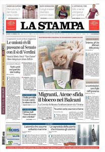 la stampa