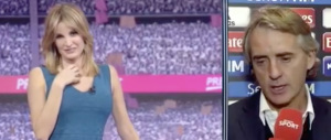 Lite in diretta Mancini-Calcagno: “Basta cazzate andate a cag…..” (Video)
