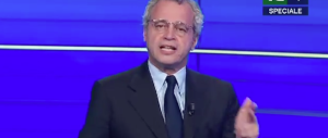 Mentana perde le staffe e critica Renzi: «Basta attacchi alle tv» (video)
