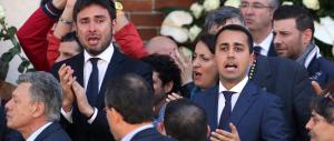 Anche Bossi al funerale di Casaleggio. Fischi per la delegazione Pd