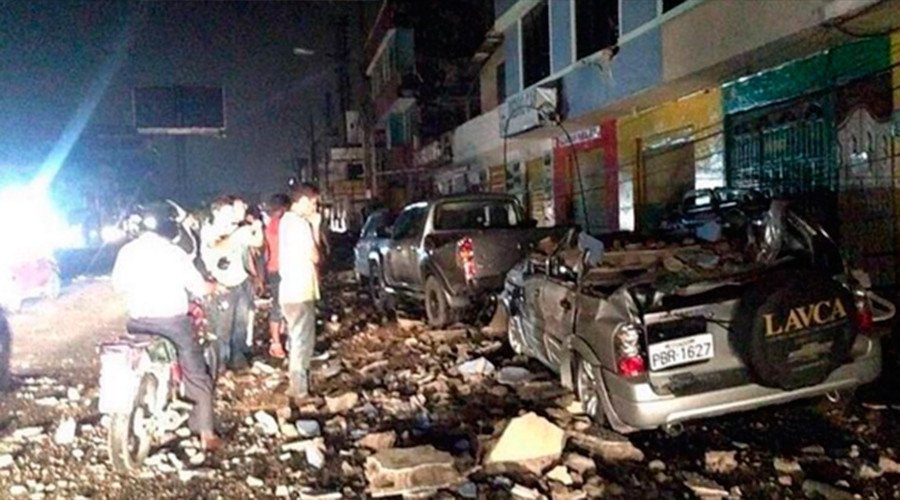 Terremoto in Ecuador: centinaia di vittime, scene di panico (VIDEO)