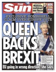 Brexit, regina Elisabetta