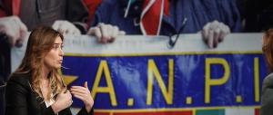 «Votiamo no». I partigiani alla guerra del referendum al grido di “o Boschi ciao”