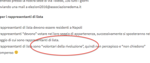 De Magistris arruola così i “volontari”: «Siete rivoluzionari, non vi pago…»