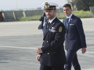 Marò: Salvatore Girone è in Italia