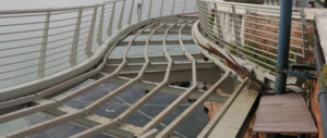Maltempo su Venezia e la pista ciclabile pagata 40.000 euro vola via