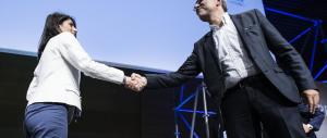 Primo confronto Raggi-Giachetti. La candidata Cinquestelle primeggia in tv
