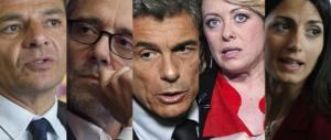 Nel derby di centrodestra, Meloni “doppia” Marchini. Ma sarà sfida M5S-PD