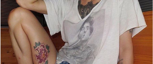Asia Argento, l’ultimo tatuaggio è da cardiopalma (foto)