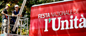 Dopo i sondaggi, la fifa blu dell’Unità: «E se fosse la destra a ridere?»