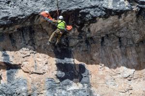 Un momento dell'esercitazione 5 Torri 2016, dimostrazione delle capacità dell'Esercito nel saper operare in ambiente montano